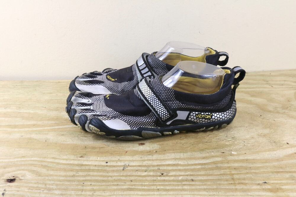 Vibram Fivefingers Mens 41 Black Gray KDM Sport Minimalist Barefoot